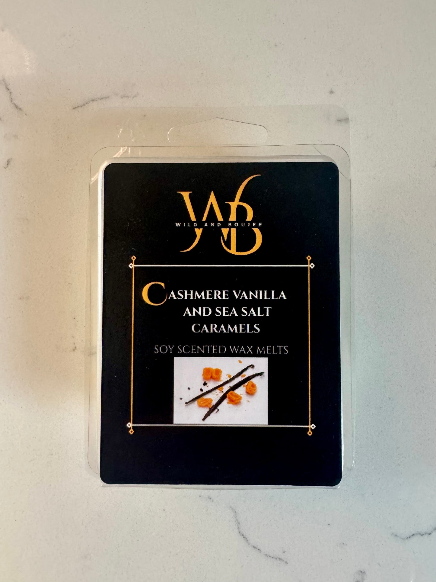 Cashmere Vanilla & Sea Salt Caramel Wax Melts - Wild And Boujee