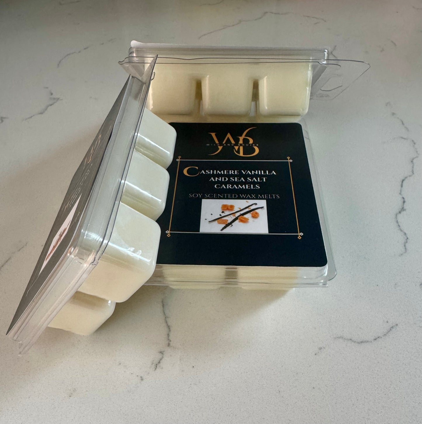 Cashmere Vanilla & Sea Salt Caramel Wax Melts - Wild And Boujee