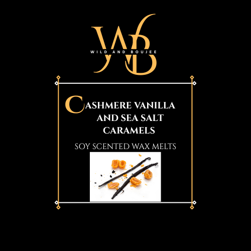 Cashmere Vanilla & Sea Salt Caramel Wax Melts - Wild And Boujee